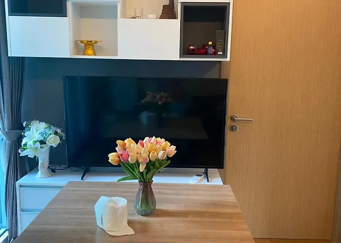 Cozyroomsukumvit13walktobts,mrt Apartamento