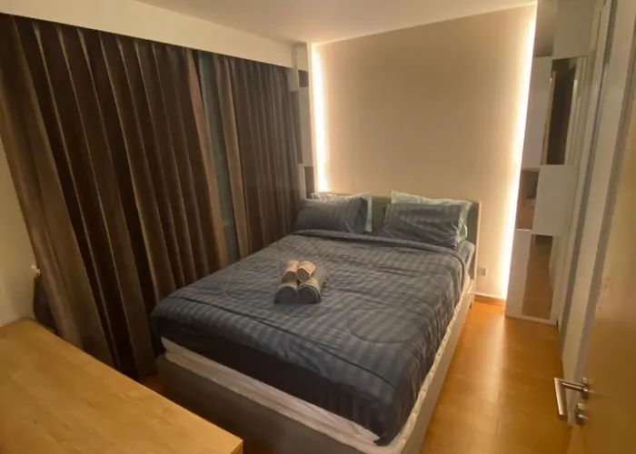 Cozyroomsukumvit13walktobts,mrt Apartamento Banguecoque